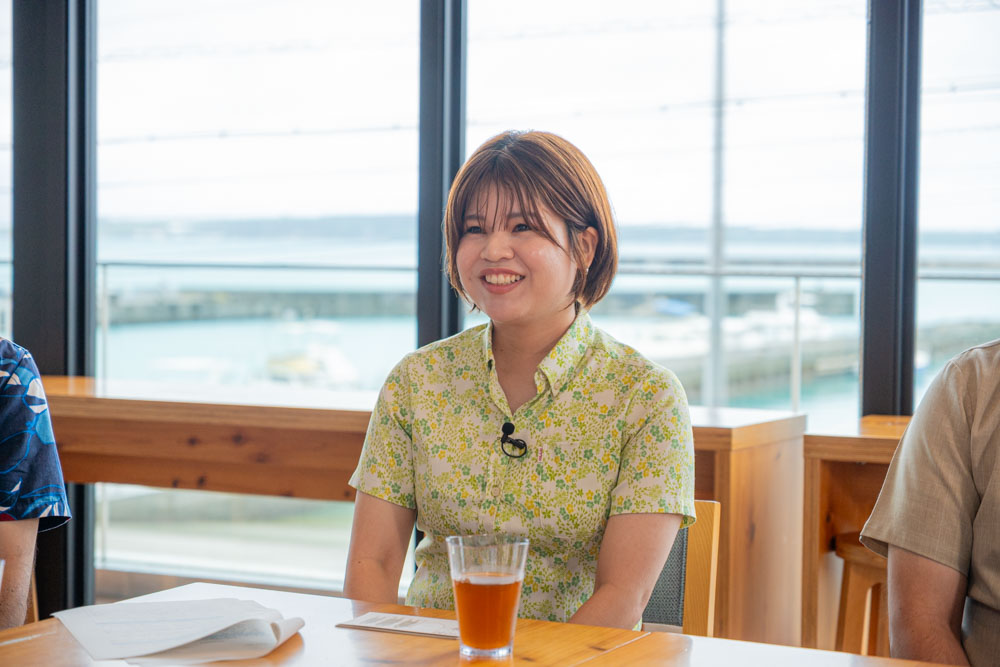 エコアイランド課の垣花さん