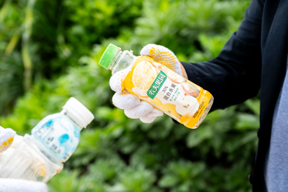 ビーチクリーンの漂流物