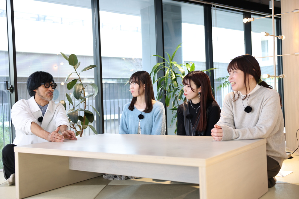 UDS株式会社の高野莉子さん、喜久川愛梨さん、稲垣奈美さん